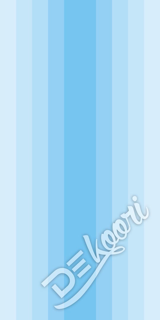Niebieska gradientowa tapeta dziecięca w pionowe pasy dla chłopca - Dekoori zdjęcie 3