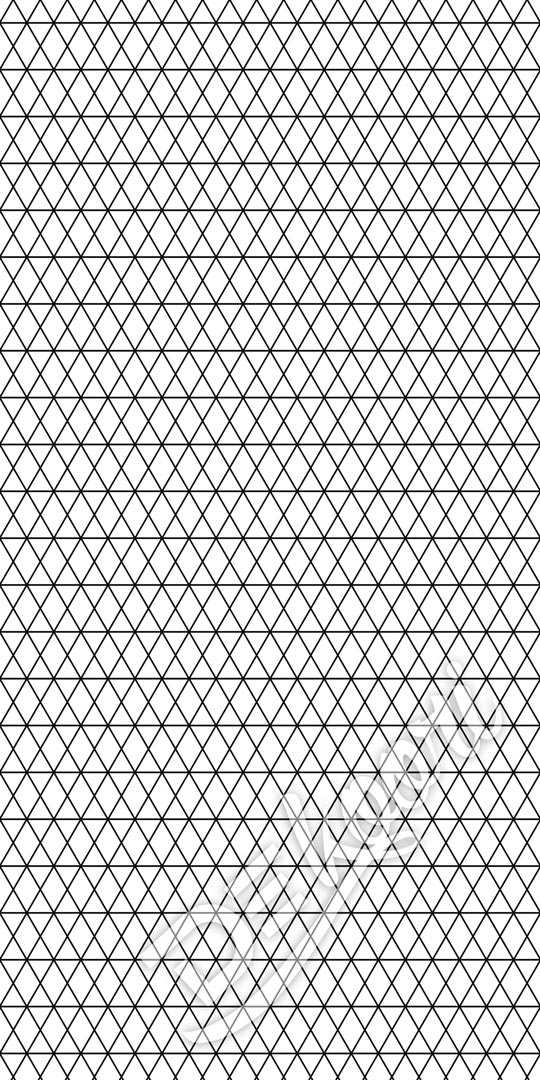 Tapeta geometryczny design biało-czarna SIATECZKA, LINIE, TRÓJKĄTY, ROMBY - Dekoori zdjęcie 2