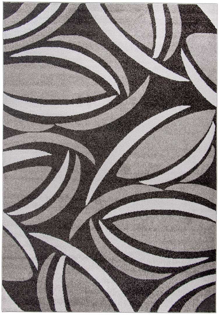 Ciekawy, brązowy dywan w szaro-beżowy wzór rozsypanych ziaren kawy Coffee Beans - Carpetforyou zdjęcie 1