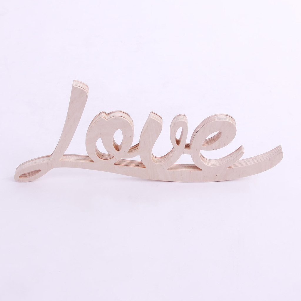 Napis LOVE do postawienia lub na ścianę, litery 3D - Dekoori zdjęcie 1