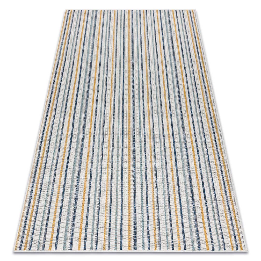 Młodzieżowy dywan do sypialni w żółte i szare pasy Desert Stripes - Carpetforyou zdjęcie 4