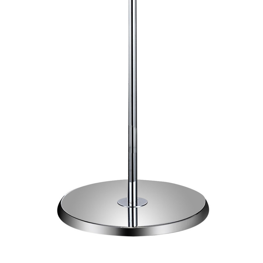 Lampa stojąca podłogowa GALAKSIDA P10 biała, srebrna, chrom, nowoczesne kule - Lumina Deco zdjęcie 3
