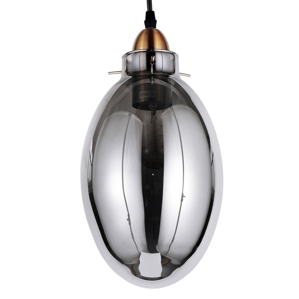 Dymiona lampa wisząca RENTON w loftowym stylu, nowoczesna, industrialna - Lumina Deco zdjęcie 4