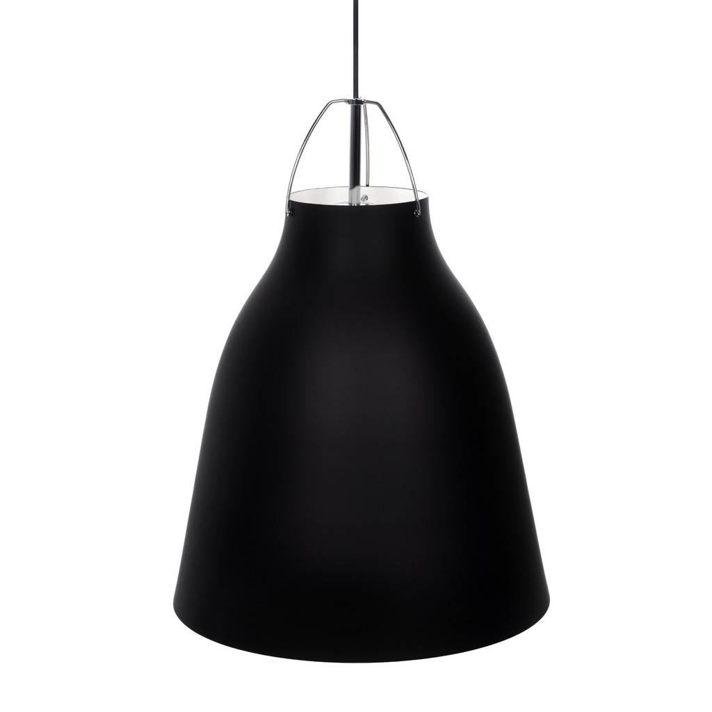 Czarna, nowoczesna lampa skandynawska loft RAYO wisząca, metalowa - Lumina Deco zdjęcie 2