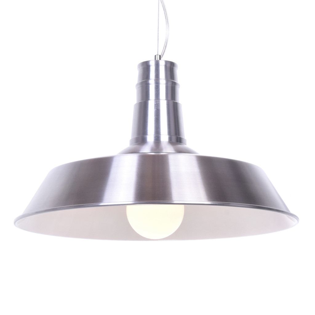 Lampa wisząca SAGGI srebrna metalowa chromowana - Lumina Deco zdjęcie 1