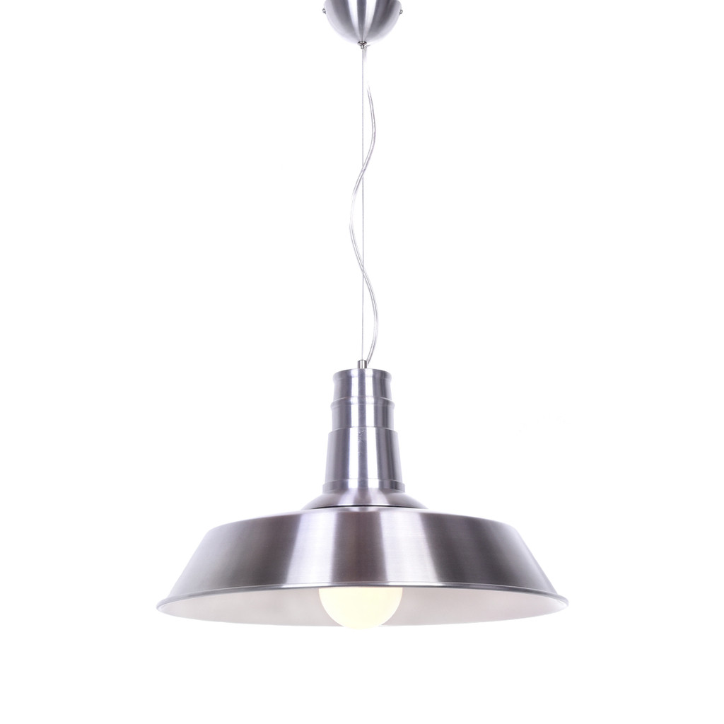 Lampa wisząca SAGGI srebrna metalowa chromowana - Lumina Deco zdjęcie 3