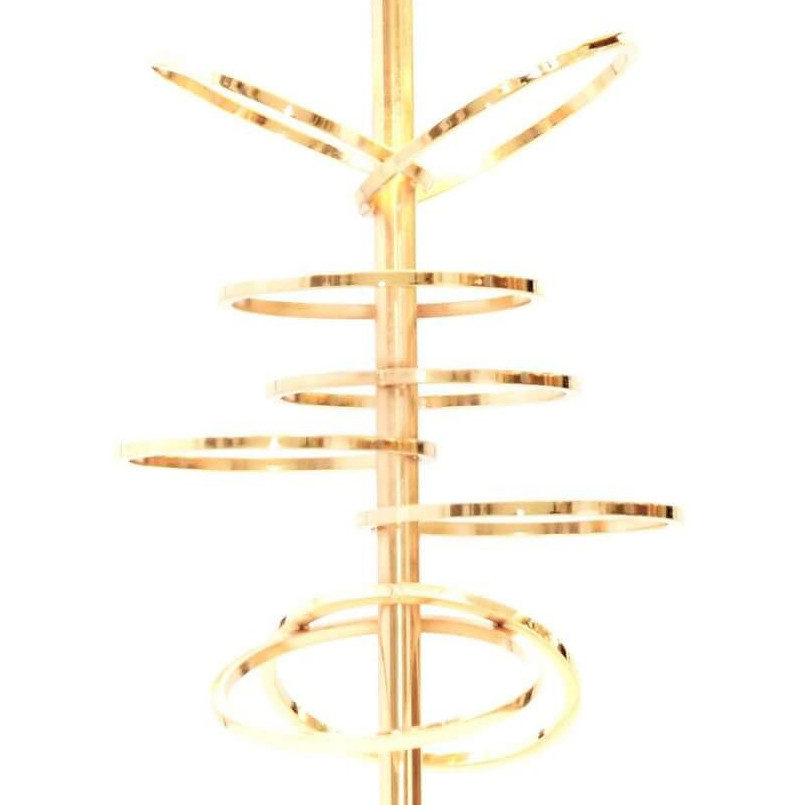 Luksusowa, czarno-złota stylowa lampka nocna MILARI w designerskim stylu - Lumina Deco zdjęcie 2