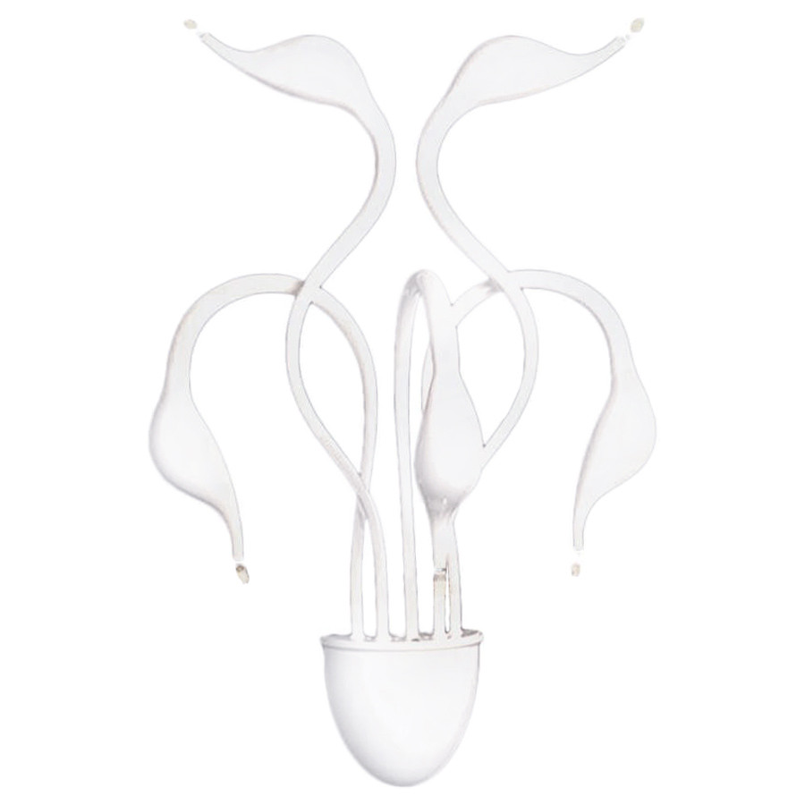 Biały kinkiet designerski MAGICA W5 nowoczesna lampa ścienna - Lumina Deco zdjęcie 1