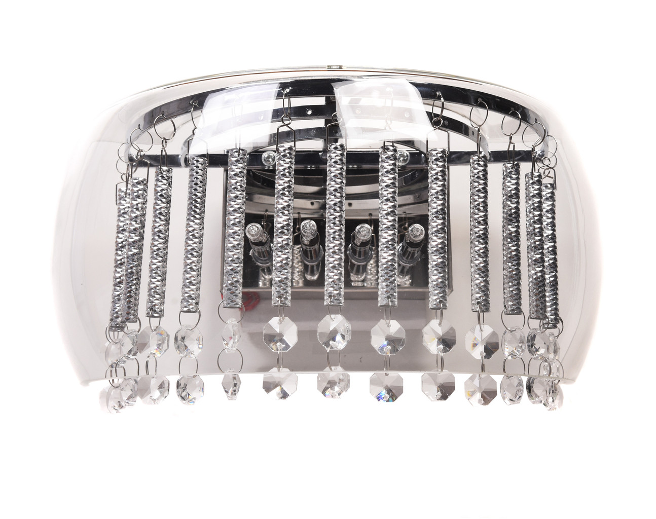 Kryształowy kinkiet, lampa ścienna szklana GUSTO przezroczysta nowoczesna - Lumina Deco zdjęcie 1