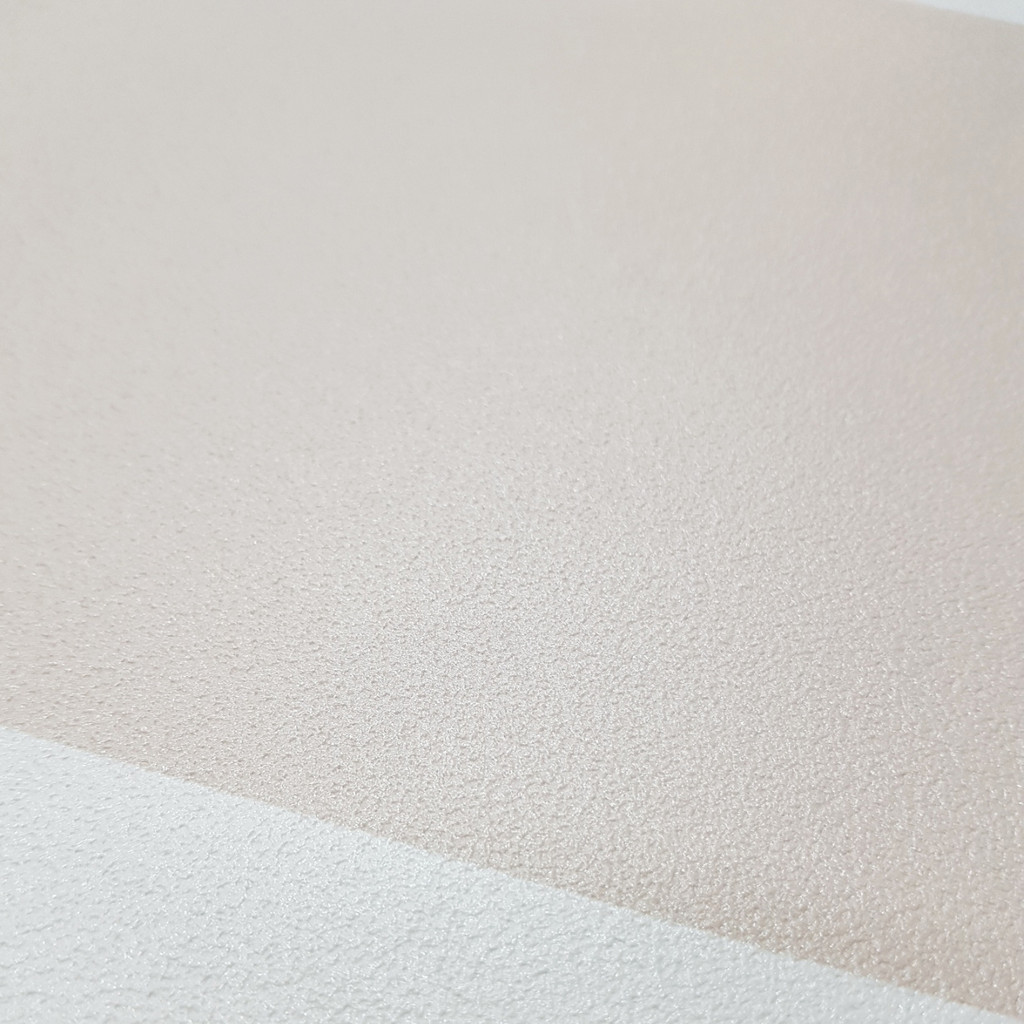 Tapeta w pasy poziome biało-beżowa - Dekoori zdjęcie 4