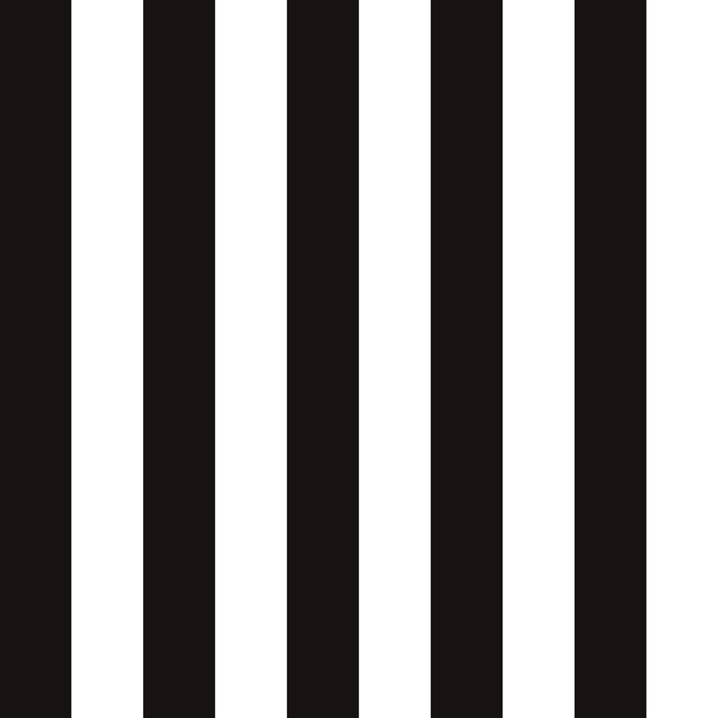 Tapeta w pasy pionowe biało-czarna - Dekoori zdjęcie 1