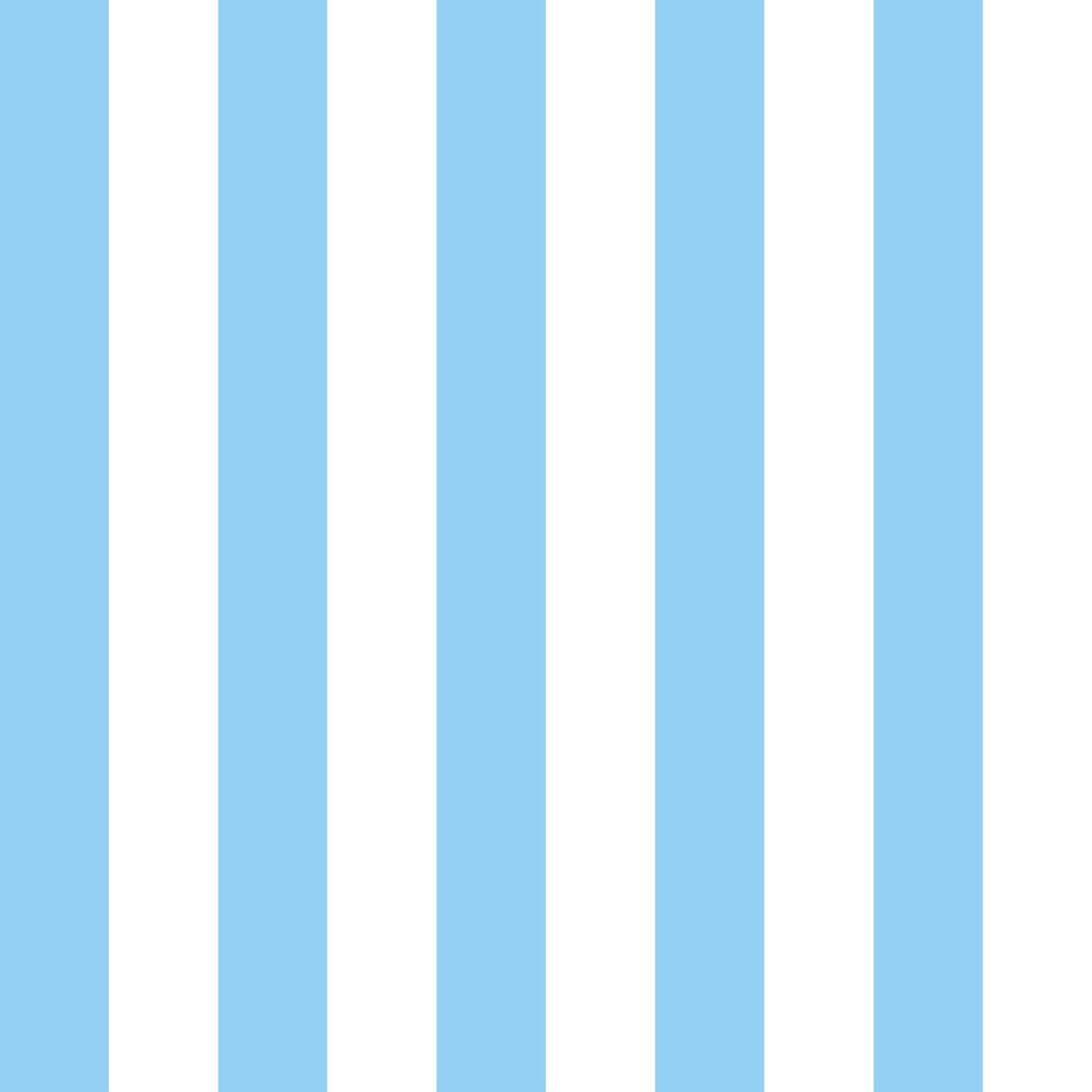 Tapeta w biało niebieskie pasy pionowe - Dekoori zdjęcie 1