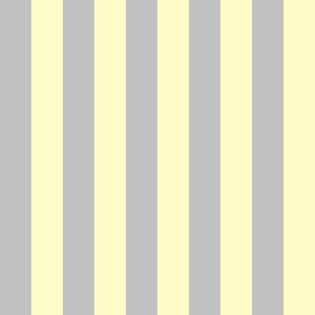 Tapeta szaro żółta w pionowe pasy 10 cm - Dekoori zdjęcie 1
