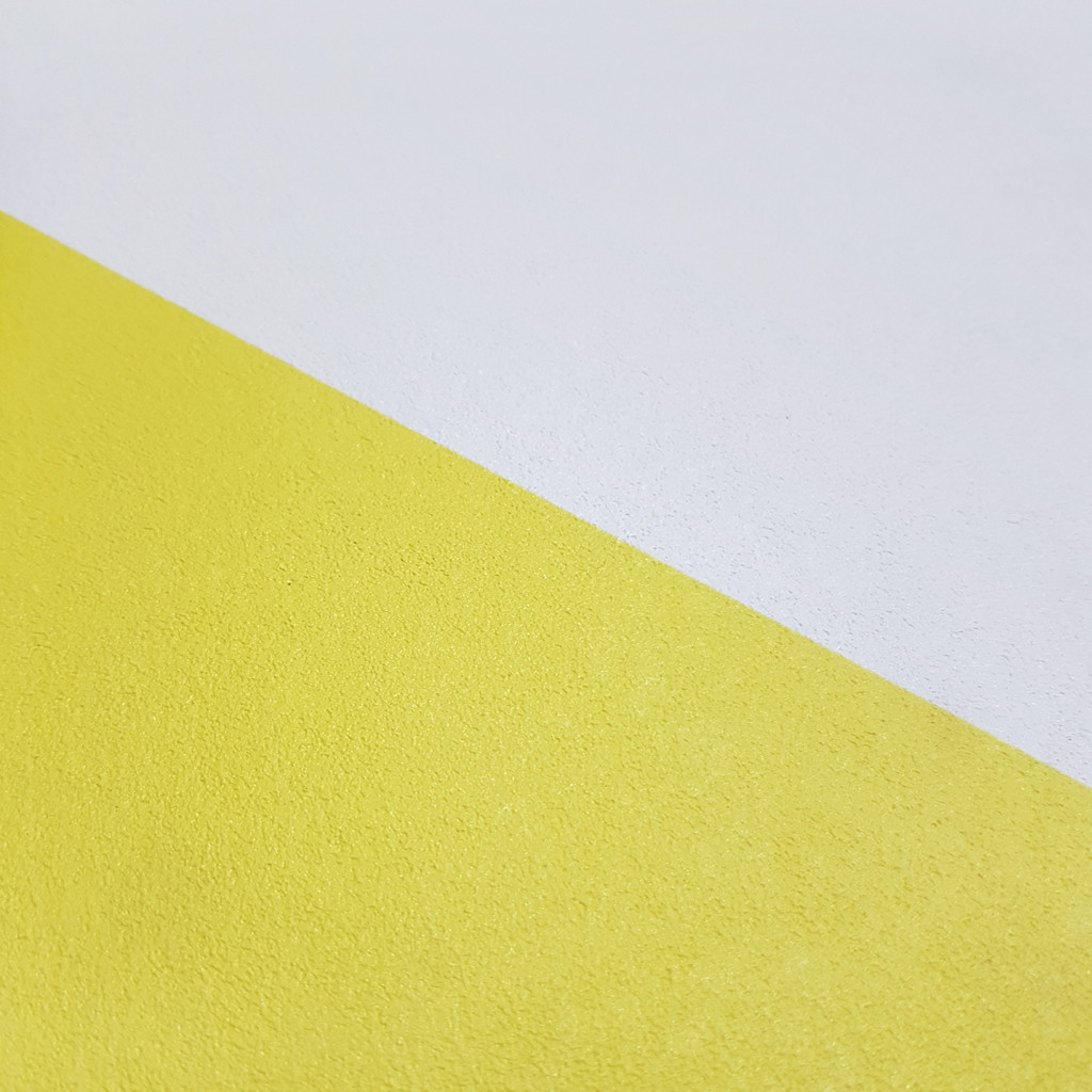 Biało-żółta tapeta w zygzaki - Dekoori zdjęcie 3
