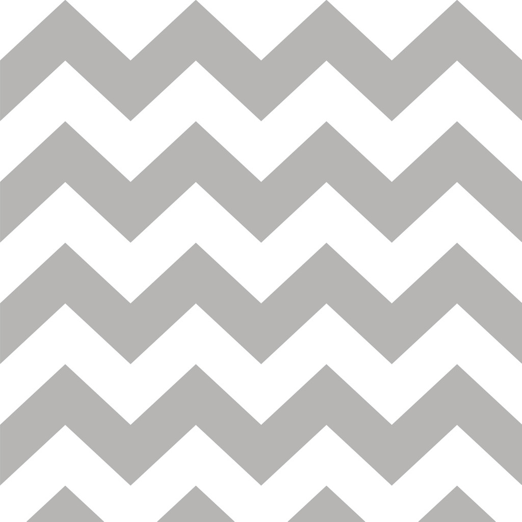 Tapeta geometryczna w ZYGZAKI biało-szare 23 cm w stylu skandynawskim - Dekoori zdjęcie 1