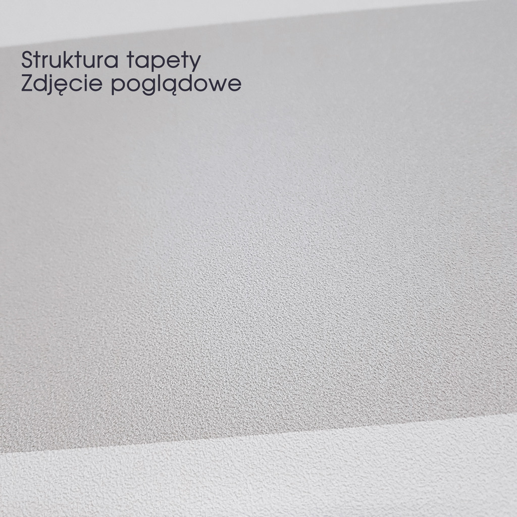 Tapeta szaro-biała w pionowy wzór OKO - Dekoori zdjęcie 3