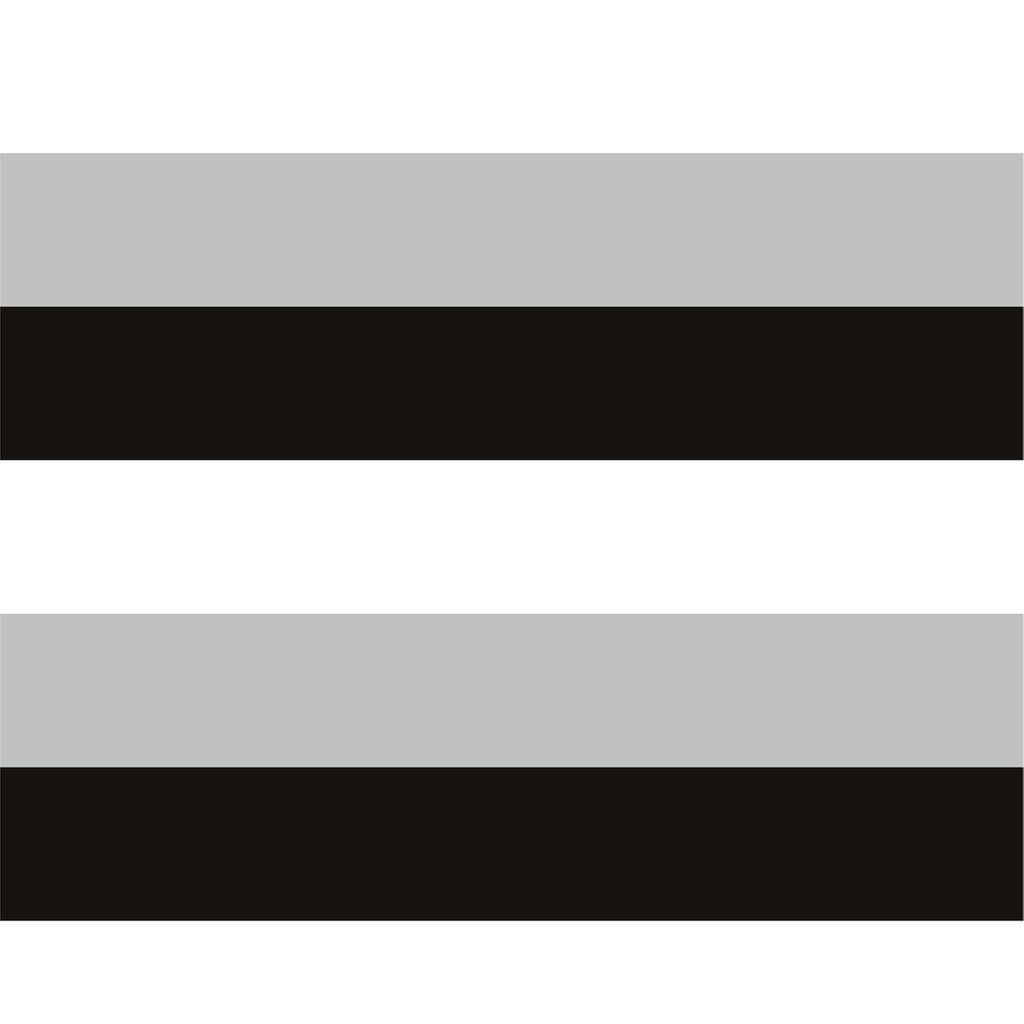 Tapeta w pasy poziome 15 cm biało-szaro-czarne - Dekoori zdjęcie 1