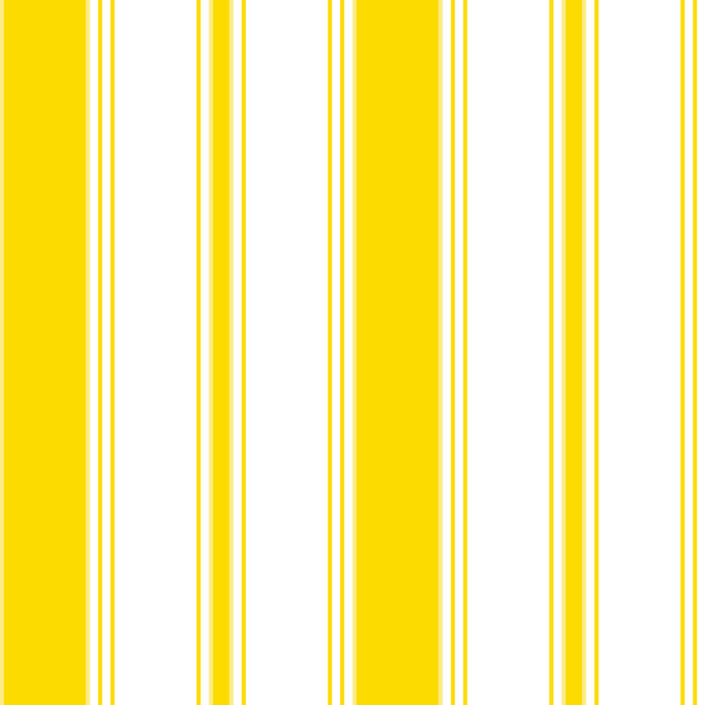 Tapeta w biało-żółte PASKI PIONOWE - Dekoori zdjęcie 1
