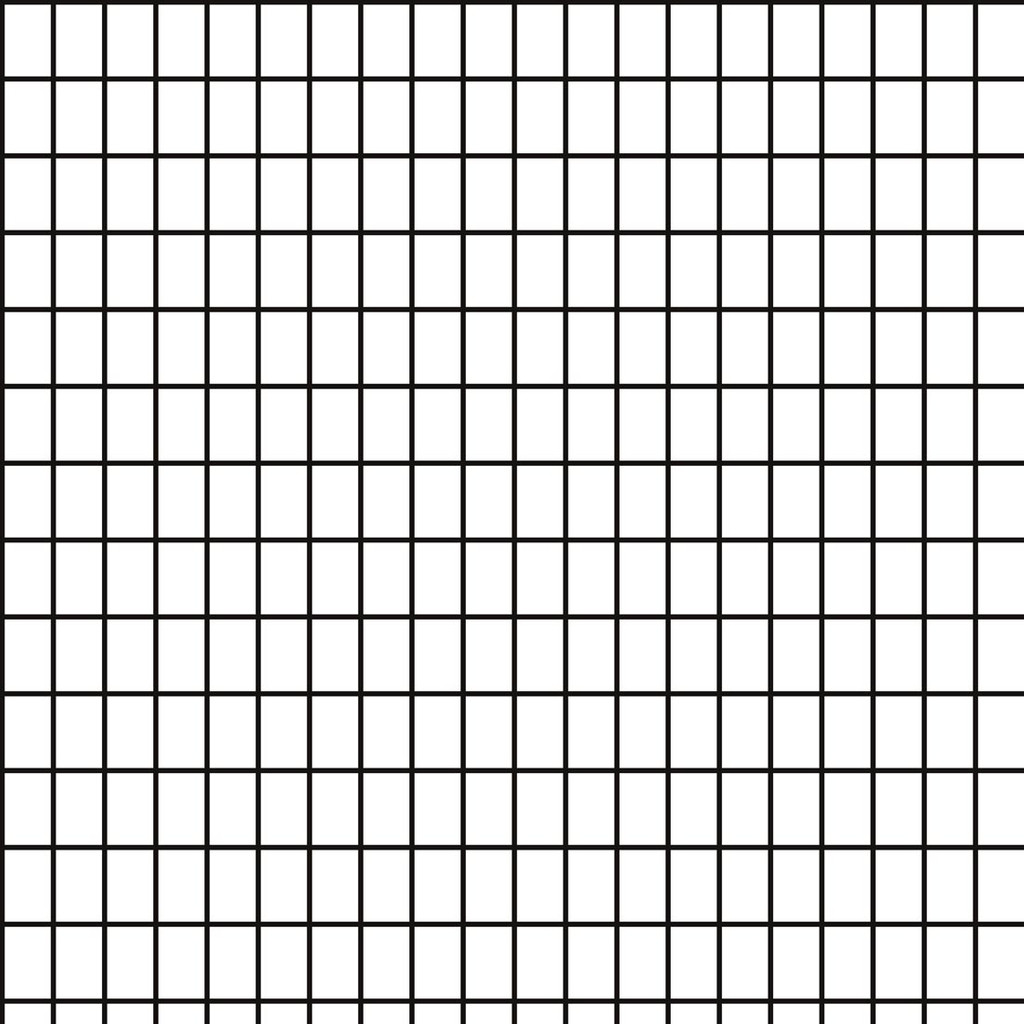 Biało-czarna tapeta ścienna w KRATKĘ prostokątną 4,5 x 7 cm - Dekoori zdjęcie 1