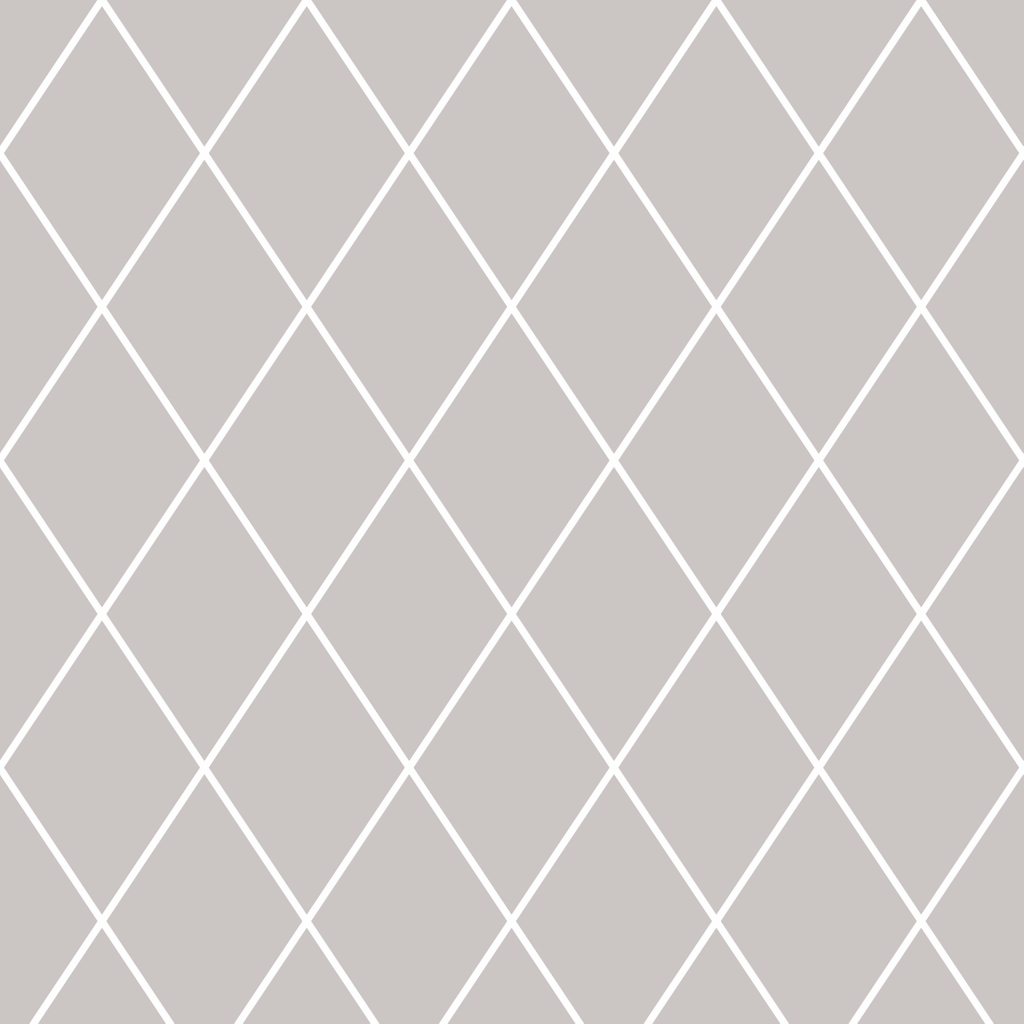 Tapeta beżowo-biała ze wzorem SIATKA w romby - Dekoori zdjęcie 1