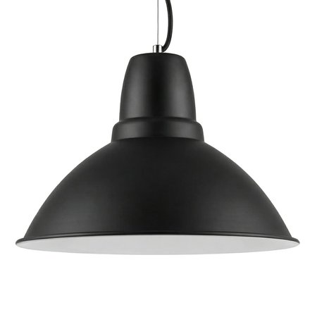 Czarna lampa wisząca skandynawska loft metalowa do kuchni nad wyspę i pokoju - DORS