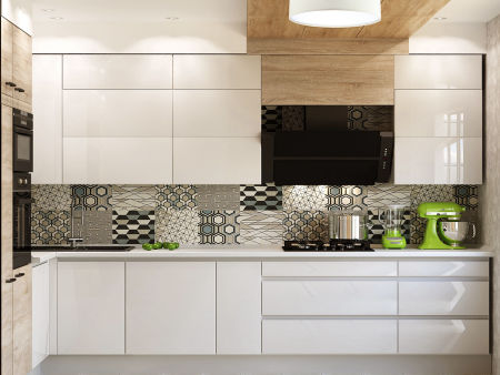 Lampa sufitowa w kolorze brudnej bieli z okrągłym, walcowym abażurem z tkaniny o lnianej strukturze ROT