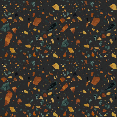 Czarna tapeta LASTRYKO (lastriko) ciekawy wzór ścienny