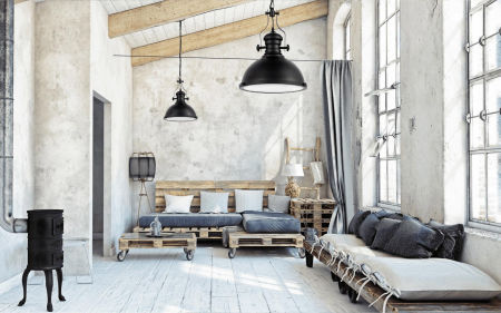 Czarna lampa loft industrialna ELIGIO wisząca przemysłowa metalowa retro