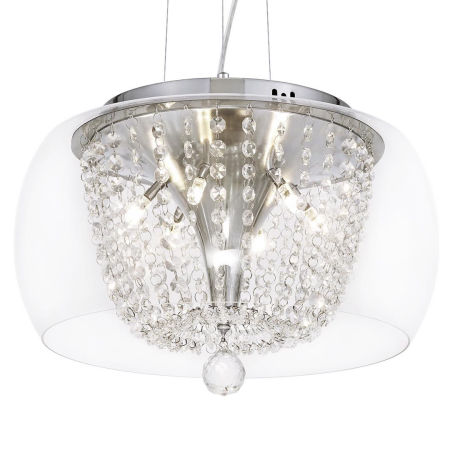 Lampa wisząca nowoczesna DISPOSA przezroczysta