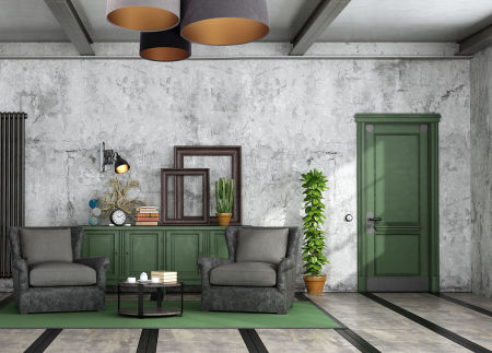 Grafitowo-szaro-czarna lampa sufitowa z walcowymi, welurowymi kloszami ze złotym wnętrzem IVAR