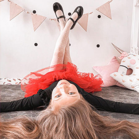 Drewniana girlanda trójkąty