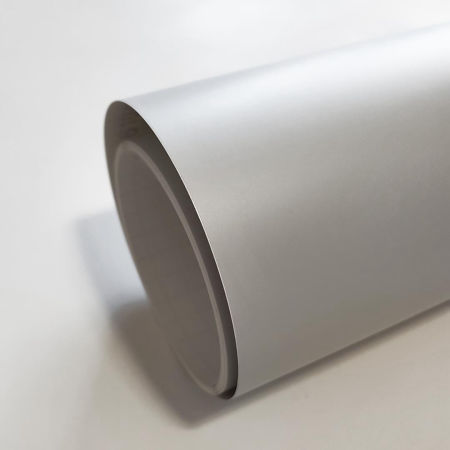 Okleina meblowa samoprzylepna folia JASNOSZARA dekoracyjna