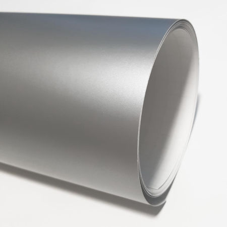 Okleina meblowa samoprzylepna folia SREBRNA dekoracyjna