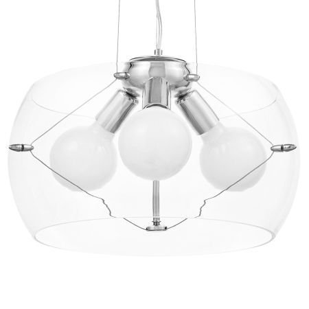 Lampa wisząca GLOBO przezroczysta