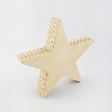 Drewniane GWIAZDKI, GWIAZDY ozdoby z drewna 3D