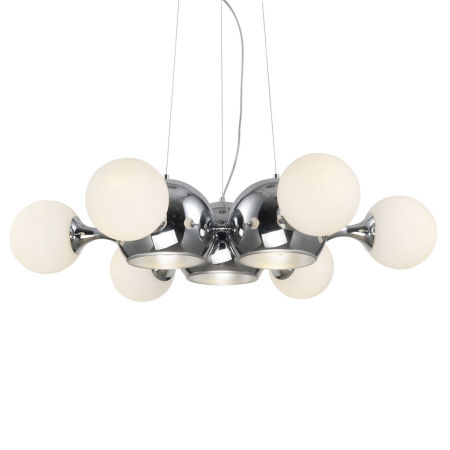 Lampa wisząca BOATEGGA W9 biała chrom