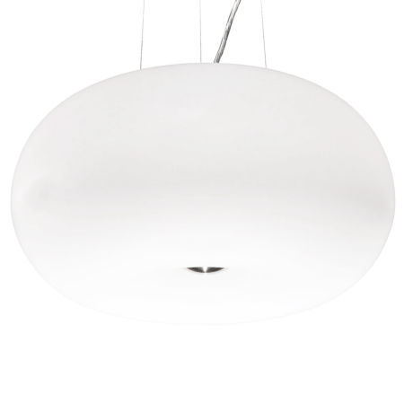 Designerska, biała lampa wisząca FERMINO w nowoczesnym stylu