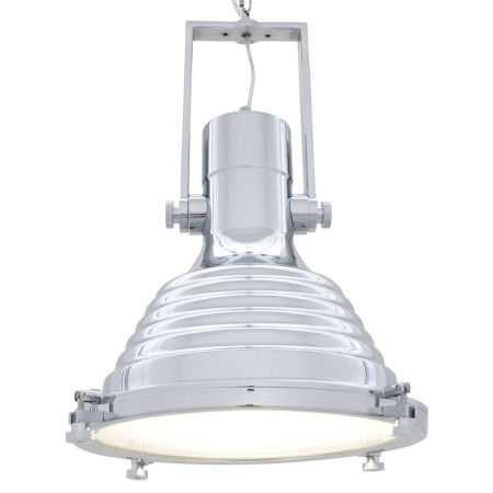 Lampa wisząca loft industrialna BOTTI srebrna