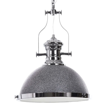 Granitowa lampa na łańcuchu ETTORE w loftowym stylu