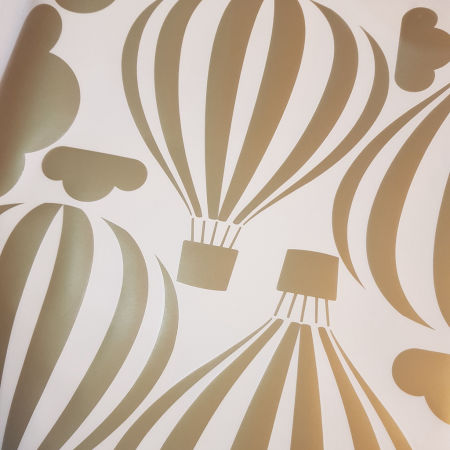 Naklejki na ścianę BALONY i CHMURKI dekoracyjne, dla dzieci (różne kolory)