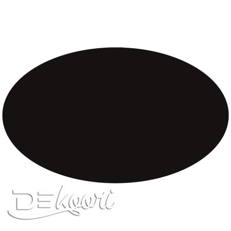 TABLICA kredowa naklejka OWALNA na ścianę, lodówkę, do pisania kredą