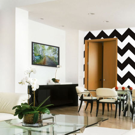 Obraz olejny pejzaż natura przyroda leśna droga alejka brzozy 70x50 cm