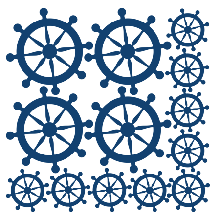 Samoprzylepne naklejki KOŁA STER dla dzieci, dla chłopca