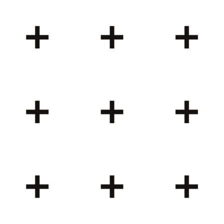 Biała tapeta + czarny PLUS (wersja biało-czarna)