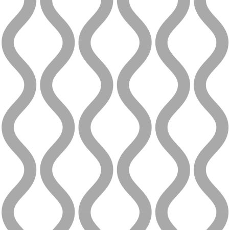 Tapeta biało-szara w pionowy, falisty wzór
