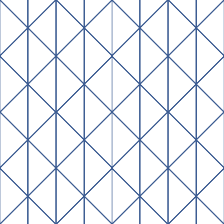 Tapeta trójkąty linie biało-niebieska kolor Classic Blue PANTONE
