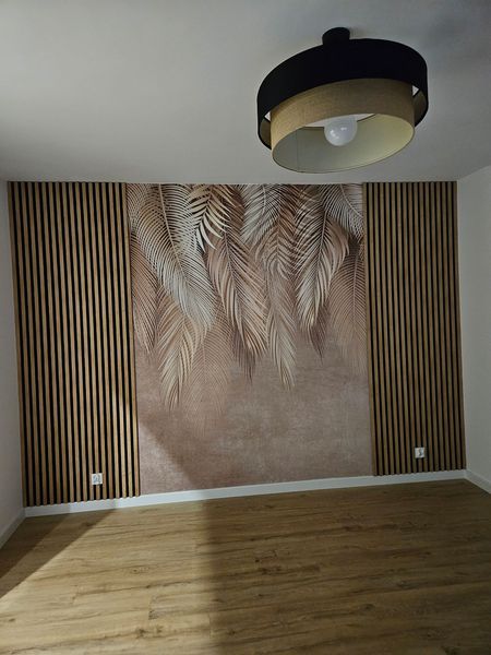 Beżowo-czarna lampa wisząca z walcowymi abażurami z juty i satyny, z kremowym wnętrzem BOHO