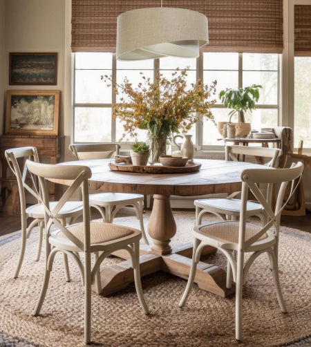 Wisząca lampa BOHO z asymetrycznym jutowo-lnianym abażurem, beżowa z kremowym akcentem