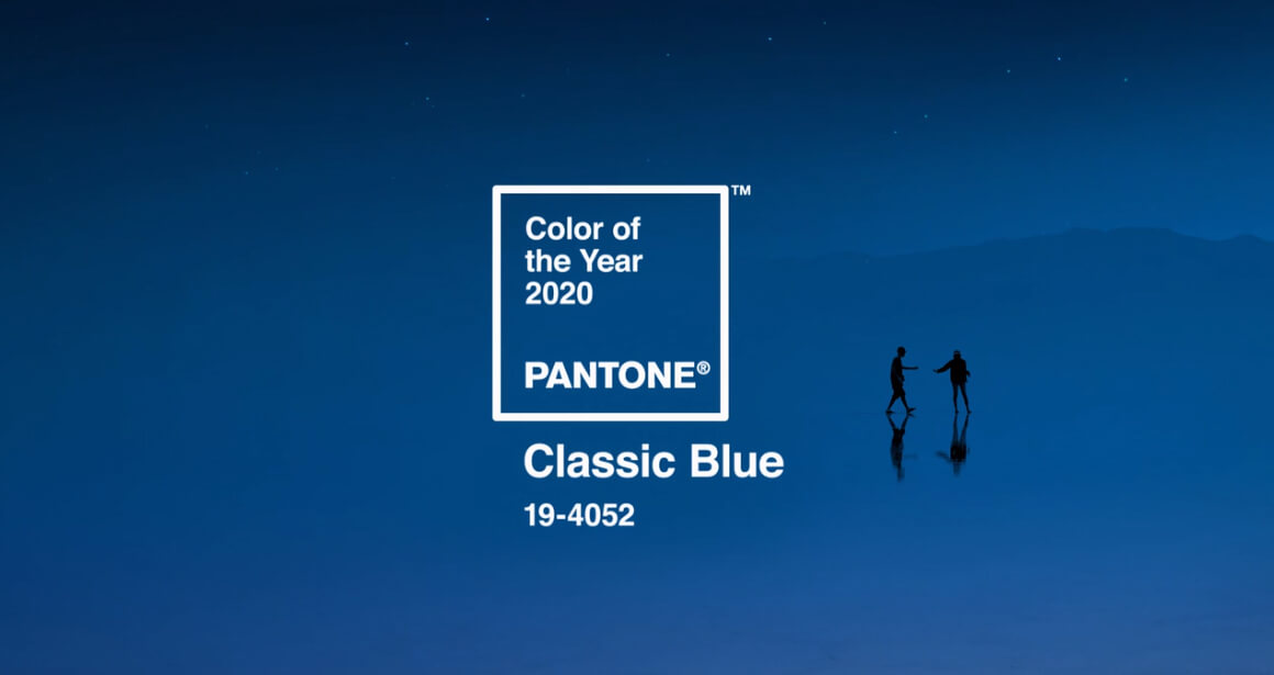 Kolor Pantone 2020: Classic Blue