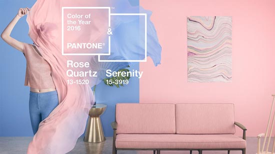 Kolory Pantone 2016: Rose Quartz i Serenity